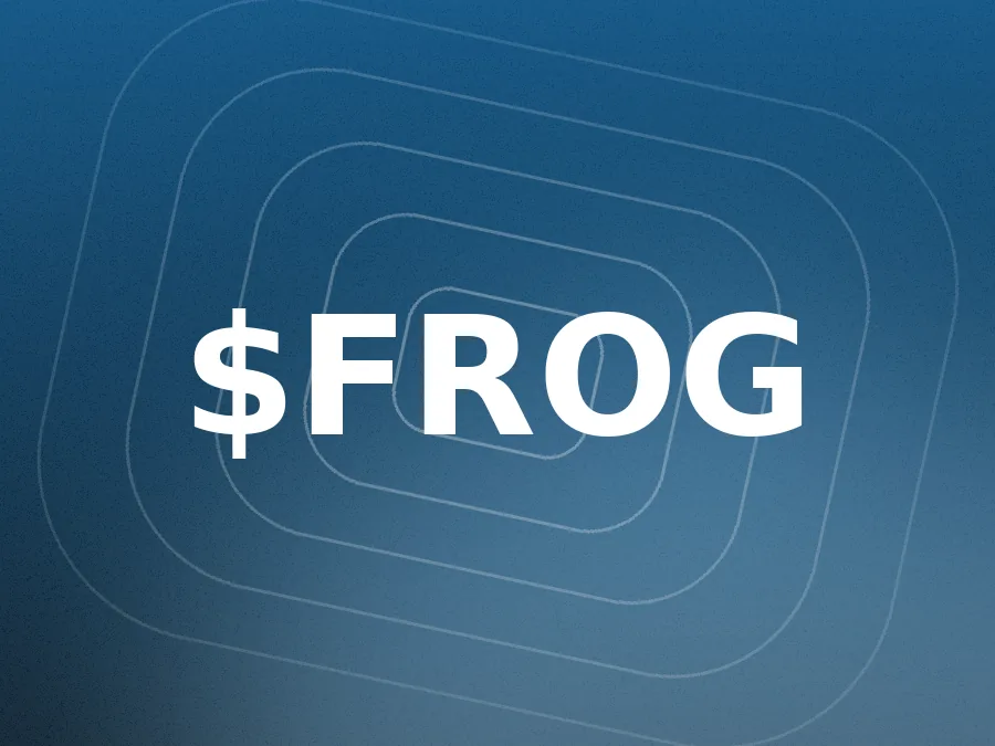 Placeholder artwork for the $FROG example